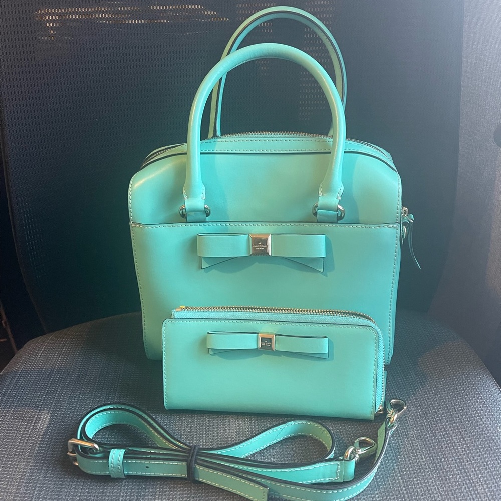 Kate spade purse and matching wallet